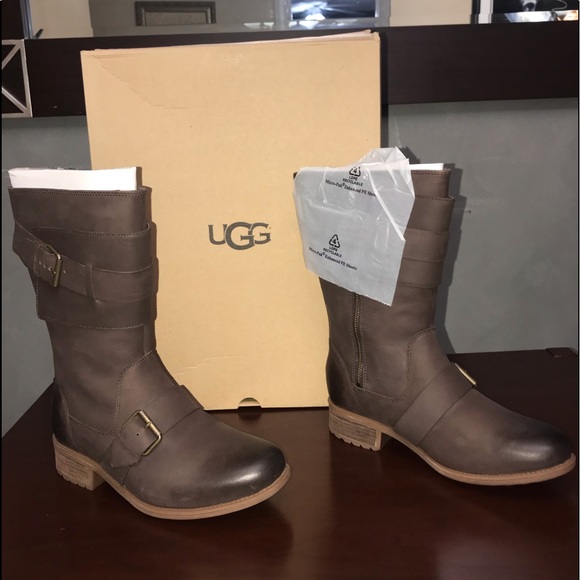 UGG | Shoes | Ugg Chancey Leather Boots 